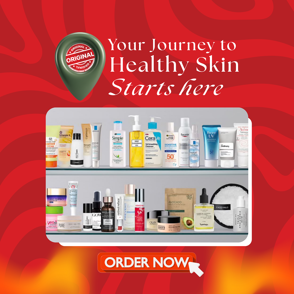 Daily skincare routine set